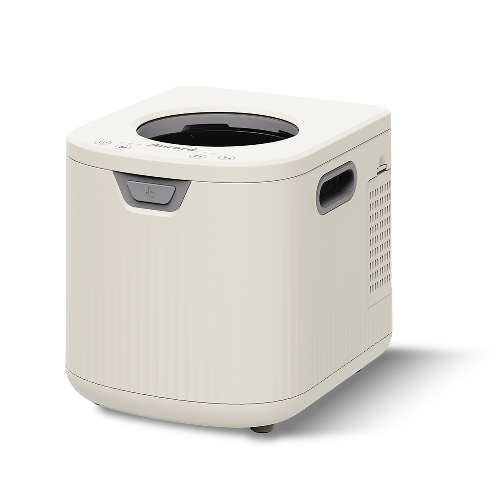 Cooker side profile with dimensions